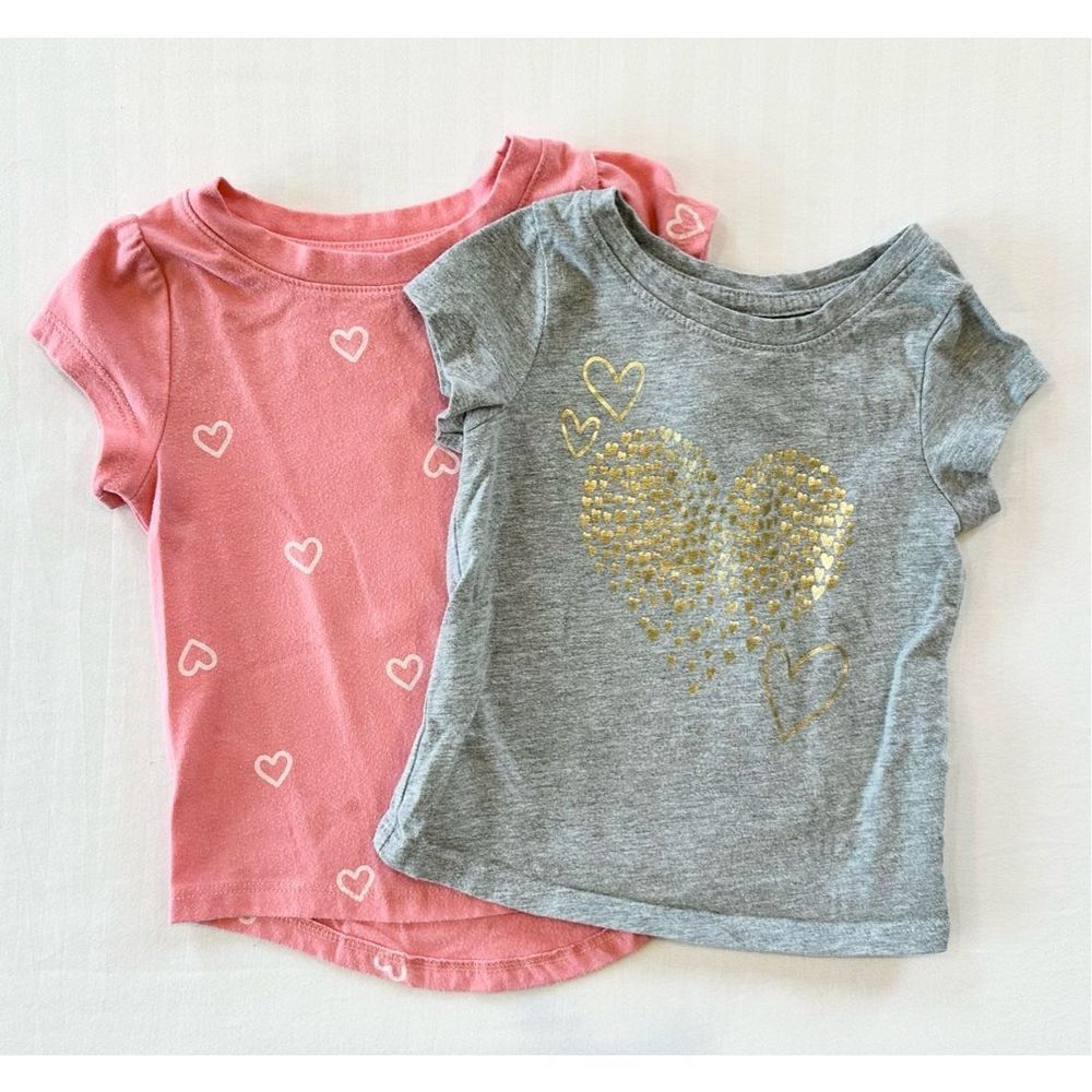 12M Cat & Jack Valentines Play Shirts